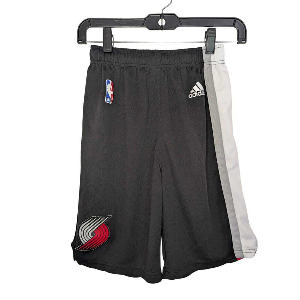Adidas Boys Bottoms, Y2K NBA Portland Trail Blazers Basketball Shorts, M (10/12)